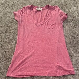 Forever 21 Rose Short Sleeve Tee